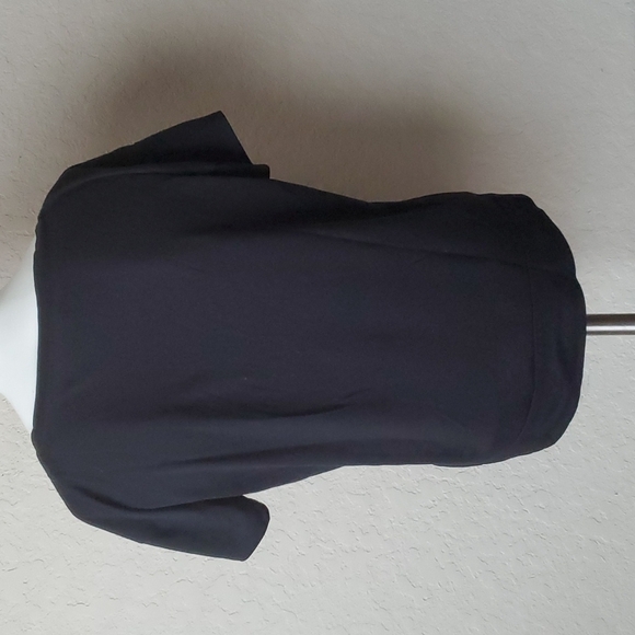 Joe Fresh sz S black top with white polka-dots 🌛 - Picture 5 of 8